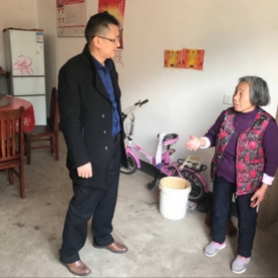Company President Hu visits Yaohe Village in Yaohe Township 